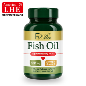 Customized Shecome Fish Oil Dietary Omega 3 Sustainable Heart Health Support Cellular Energy Support Fish Oil Softgels - Product Image 1