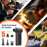 Souffleur d'air portable sans fil 100 000 tr/min, souffleur d'air électrique pour voiture, nettoyeur d'ordinateur, mini ventilateur à jet