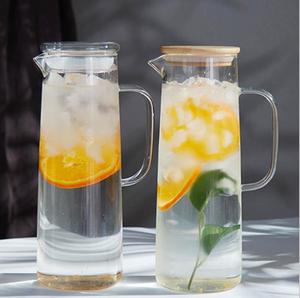 Bán Buôn Handmade Giá Rẻ Giá Nước Trái Cây Flask Jug Glass - Product Image 5