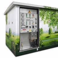 Poste de transformation compact préfabriqué de type boîtier européen 11kV 33kV IP54 pour distribution industrielle extérieure