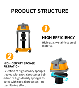 <span class=keywords><strong>Aspirateur</strong></span> à tube droit humide et sec de 30 L avec réservoir en acier inoxydable <span class=keywords><strong>Aspirateur</strong></span> à vendre - Product Image 5
