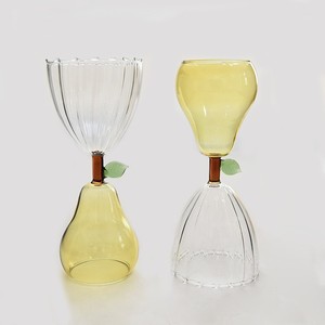 Copa de Cóctel de Vidrio Soplado Hecha a Mano de 240 ml, Diseño Moderno Vintage, Copas de Vino Tinto con Forma de Fruta de Plástico, Cristalería Personalizada - Product Image 4