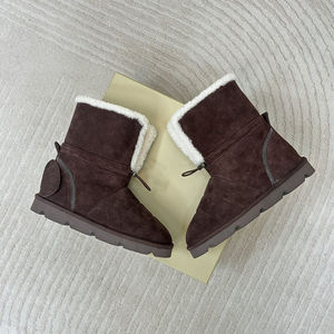 <span class=keywords><strong>Bottes</strong></span> de neige de luxe pour femmes de fabrication italienne, isolées au chaud, imperméables, adaptées à l'hiver, aux voyages en plein air, à l'usure quotidienne - Product Image 4