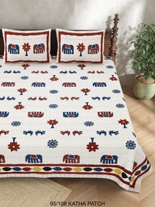 Ensemble de draps en coton classique avec housses de coussin assorties - Product Image 1