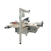 Scie à table horizontale CNC pour le bois avec moteur, portable, haute précision, écologique, scie à panneaux