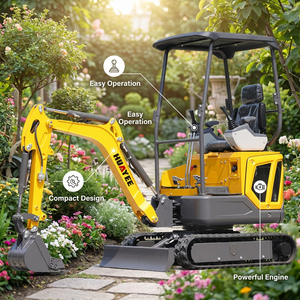 Envío Gratis: Excavadora HUAYEE de 1.6 Toneladas con Motor EPA Kubota, Máquina de Movimiento de Tierras, Retroexcavadora, Excavadora Agrícola, Mini Excavadoras - Product Image 3