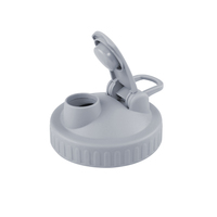Bouchons à clapet colorés pour bocaux Mason en plastique à ouverture standard de 70 mm avec bec verseur