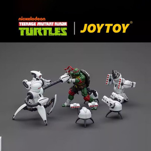 JOYTOY TMNT Roadkill Rodney Scala 1/18 <span class=keywords><strong>Teenage</strong></span> <span class=keywords><strong>Mutant</strong></span> <span class=keywords><strong>Ninja</strong></span> <span class=keywords><strong>Turtles</strong></span> Action Figure Modello da Collezione con Accessori e Base Espositiva - Product Image 4