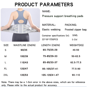 Supporto <span class=keywords><strong>Lombare</strong></span> Confortevole e Traspirante a Basso Prezzo, Ideale <span class=keywords><strong>per</strong></span> la Vita Quotidiana e l'Esercizio Fisico - Product Image 5