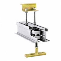 Kit de quincaillerie pour systèmes de cloisons mobiles : rails, roulettes et accessoires de suspension pour modèles 65, 85, 100