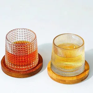 Whiskey glass crystal wine brandy net red glass household beer glass red wine wine ware glacier