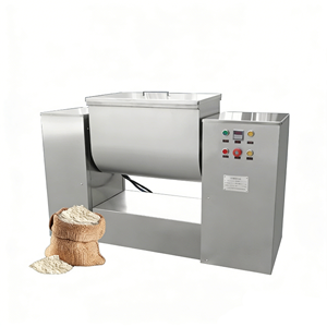 Mélangeur à double compartiment à fréquence variable en acier au carbone et acier inoxydable 304 pour poudres chimiques, matériaux de construction et mortier sec - Product Image 6