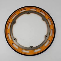 Rueda de Fricción para Pasamanos de Escalera Mecánica KONE Giant, 497*30mm, 6 Orificios, Polea de PU, Pieza de Repuesto para Escalera Mecánica