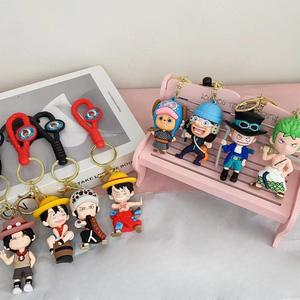 8 รูปแบบ 8 ซม.1 ชิ้นLuffy Zoro Sanji Nami Boa Chopperของเล่นการ์ตูนอะนิเมะPVCรูปพวงกุญแจFigurine - Product Image 6