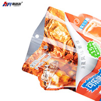 Sachet Doypack Personnalisé en PET et Aluminium avec Fermeture Éclair Refermable et Impression Gravure pour Emballage Alimentaire (Gelée, Sushi, Lait)