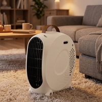 Ventilateur de chauffage silencieux pour la maison, double usage pour le télétravail, chauffage rapide en 3 secondes, arrêt automatique en cas de surchauffe