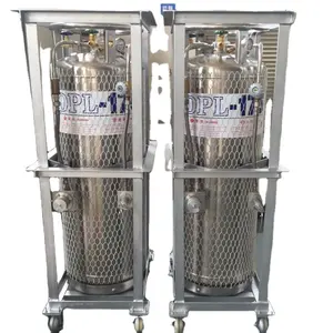 China Fabriek 210l 20bar Cryogene Vloeibare Stikstof Zuurstof Argon Dewar Cilinder