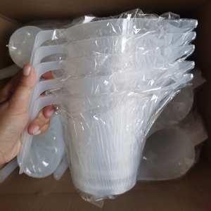 Copos Medidores de 500ml/1000ml com Bico, Recipiente Graduado de Plástico PP Ecológico, Funil com Bico Longo - Product Image 6