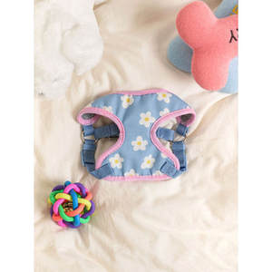 Arnés de lujo para mascotas Chaleco de neopreno Poliéster Transpirable Reflectante Floral Patrón sólido Disponible en tallas XL pequeñas, medianas y grandes - Product Image 1