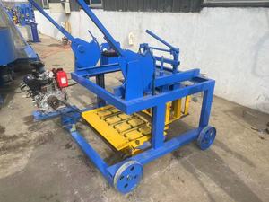 QT4-45New Diesel Mobile <strong>Interlock</strong> <strong>Block</strong> Making <strong>Machine</strong> for Cement Hollow Brick Sand Mold - Product Image 3