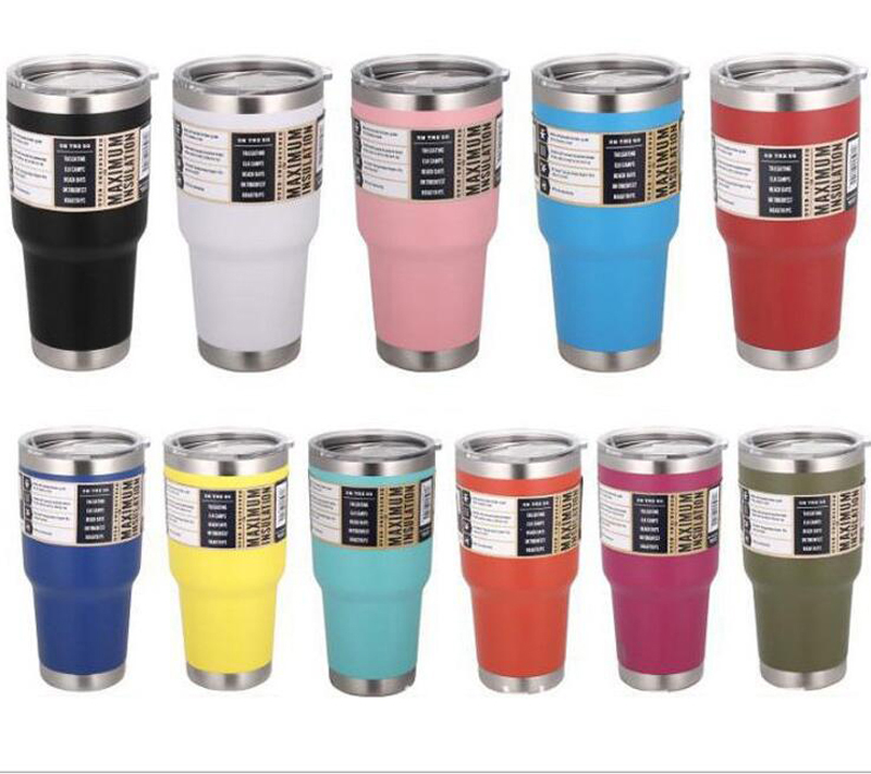 Вакуумная Изолированная чашка yeticooler 36 унций 30 унций 30 унций 20 унций 14 унций 12 унций из нержавеющей стали, автомобильные кружки на заказ 30 24 20 унций