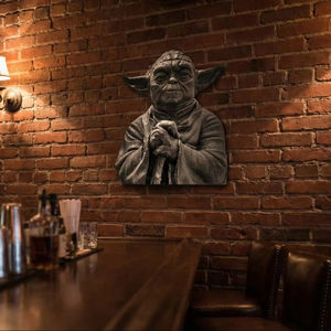 Arte de pared de metal de Yoda - Product Image 1