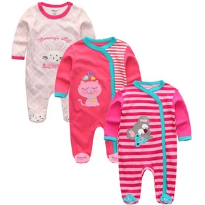 Ropa de Bebé de Algodón Orgánico GOTS, Diseño Personalizado, Conjuntos de Mameluco de Manga Larga <span class=keywords><strong>para</strong></span> Bebé, Temporada de Primavera, Muestras <span class=keywords><strong>Gratis</strong></span> - Product Image 3