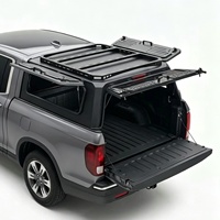 Fabricant de coques de camping-car en acier, auvent de camion personnalisable, résistant aux intempéries, avec verrouillage, toit rigide robuste pour pick-up 4x4, compatible Ridgeline