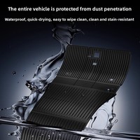 Tapis de sol de voiture en TPE 3D épais, résistant à l'usure et imperméable, et tapis de coffre dédiés pour Tesla Model (vente en gros)