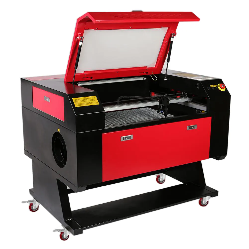 Sihao 60w 80W 100w CO2 Laser Engraver Engraving Cutting Machine 700*500mm with Rotary Axis laser engraving machine