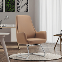 Chaise de bureau ergonomique pivotante inclinable moderne bon marché avec repose-pieds réglable en cuir et tissu entièrement en maille pour une longue séance assise
