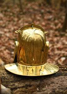 Casco de Centurión Romano Hecho a Mano con Acabado Antiguo, Casco Metálico para Coleccionistas, Temas Históricos, Cosplay y Exhibición Decorativa - Product Image 5