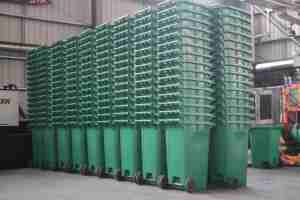 Nhựa công nghiệp vệ sinh thùng rác <span class=keywords><strong>bin</strong></span> di động thùng rác <span class=keywords><strong>bin</strong></span> ngoài trời đường phố 240L Thùng rác <span class=keywords><strong>bin</strong></span> - Product Image 3