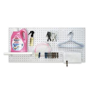 Estantes de Almacenamiento de Pared de MDF de un Solo Nivel de 12x16 Pulgadas para Oficina en Casa y Sala de Estar - Juego Multifuncional - Product Image 5