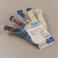 Carte en carton épais imprimé double face personnalisée 600gsm C1S cartes de vélo de sport