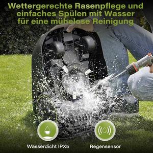 Smart GPS Robot Tondeuse À Gazon Électrique Petite Rechargeable avec Télécommande Automatique Conception En Plastique Moderne - Product Image 5