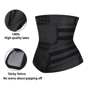 2021 <span class=keywords><strong>meilleur</strong></span> corps Shapewear Cinchers 2 sangle <span class=keywords><strong>ventre</strong></span> brûleur <span class=keywords><strong>de</strong></span> <span class=keywords><strong>graisse</strong></span> ceinture grande taille respirant taille formateur emballage bande brûleur pansement - Product Image 3