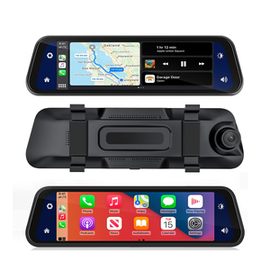 Fábrica 10 pulgadas espejo Dash Cam AHD coche <span class=keywords><strong>Dvr</strong></span> Carplay <span class=keywords><strong>Auto</strong></span> <span class=keywords><strong>Dual</strong></span> Len coche Cámara 4K WIFI coche cámara grabadora - Product Image 1