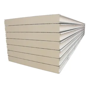 冷室面板隔热墙板聚氨酯夹芯板，用于墙壁和屋顶