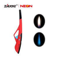 Briquet de barbecue électrique à flamme réglable, Mini torche rechargeable, vente en gros