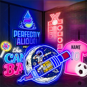 Enseigne lumineuse néon personnalisée sur le thème des parcs d'attractions, logo d'entreprise, éclairage pour les lieux de rencontre, enseigne lumineuse pour améliorer votre activité commerciale - Product Image 2