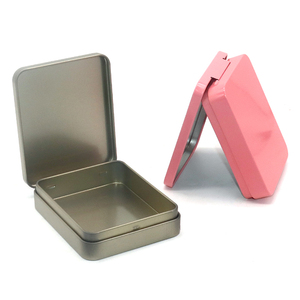 พิมพ์ Altoid บานพับดีบุกกล่องอาหารเกรดพร้อมฝาครอบ20ปีโรงงานกรณีดีบุกโลหะขนาดเล็กดีบุกลูกอมสี่เหลี่ยมขนาดใหญ่ที่กำหนดเอง - Product Image 1