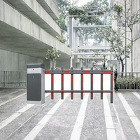 Sistema de Barrera de Acero Inoxidable IP65 con Motor sin Escobillas TAIWEI, Sistema de Puerta Abatible Bidireccional Anticolisión, Control de Acceso por QR/RFID, Torniquetes