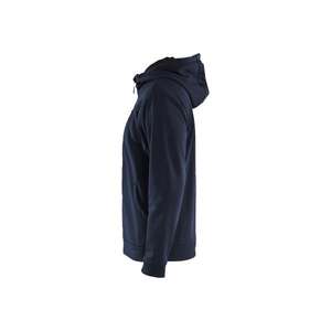 BLAKLADER - 336325268699XL Sudadera con capucha con cremallera completa Azul marino oscuro/Negro-EAN 7330509644492 WORK HOODIES - Product Image 5