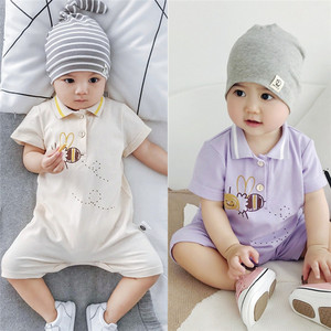 Combinaison courte pour bébé, motif animal, vêtements pour enfants, achat direct auprès du fabricant chinois sur Aliexpress - Product Image 4
