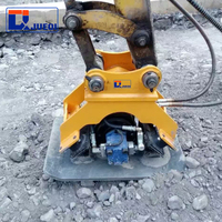 Meilleurs prix pour la conception de machines compacteuses de sol, compacteur à plaques hydraulique pour excavatrice de 10 à 25 tonnes