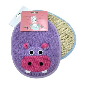 Esponja de lufa natural <span class=keywords><strong>para</strong></span> ducha corporal, baño, cocina, exfoliante, cepillo, guantes, plato exfoliante, cara facial, loofa lufa Luffa pad - Product Image 3