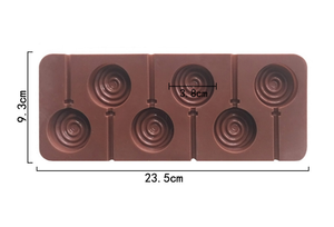 Reusable Silicone Donut Mold with 6 Cavities Food Grade Nonstick Heat Resistant Candy Mould - Product Image 2