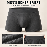 Boxers pour hommes HAGO, prix d'usine, tissu élastique pour les modes de vie actifs