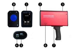 Nieuw model draagbare verkeersbordtestmeter voor retroreflectiecoëfficiënten met 1 jaar garantie - Product Image 3